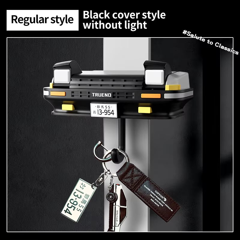 AE86 Car Creative Hook Headlight Key Storage Rack Keychain Holder for Vehicle Decoration Key Holder