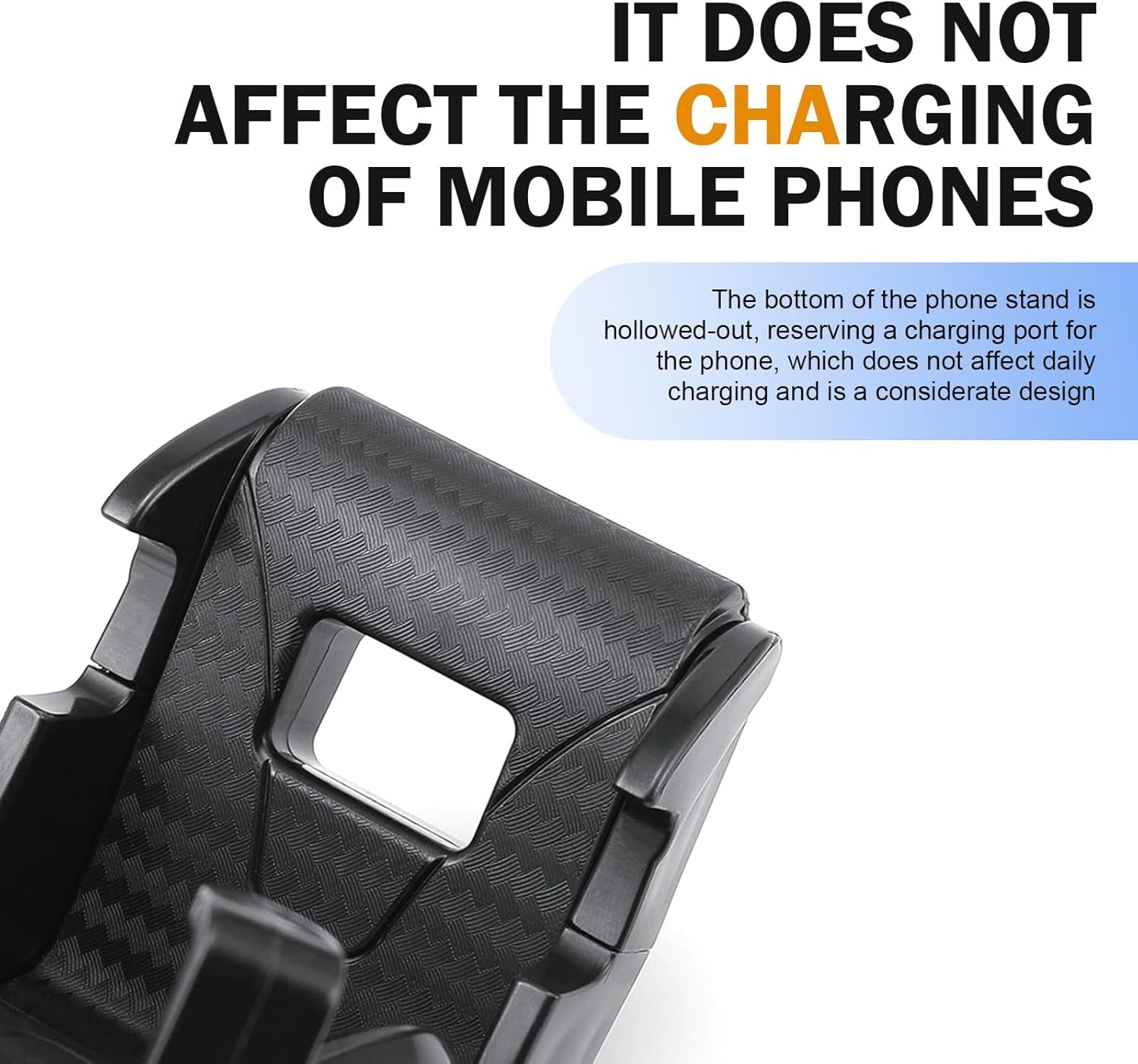 Car Air Vent Phone Mount, Carbon Fiber Racer Seat Style Cell Phone Holder, 360° Rotatable Secure Adaptive Tightening Car Mount, Universal for Most Car Air Vents (Red)