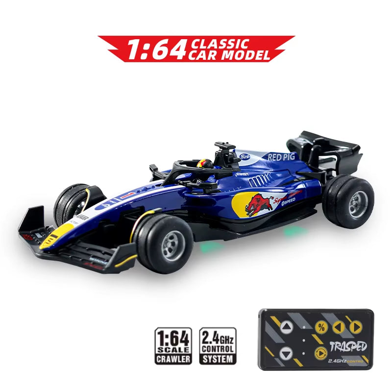 Alloy RC Car 1:43 2024 F1 Alloy Car Model Formula Racing Die Cast Toy SF24 RB20 W15 MCL38 Red Bull Mercedes New Season Boy Gift