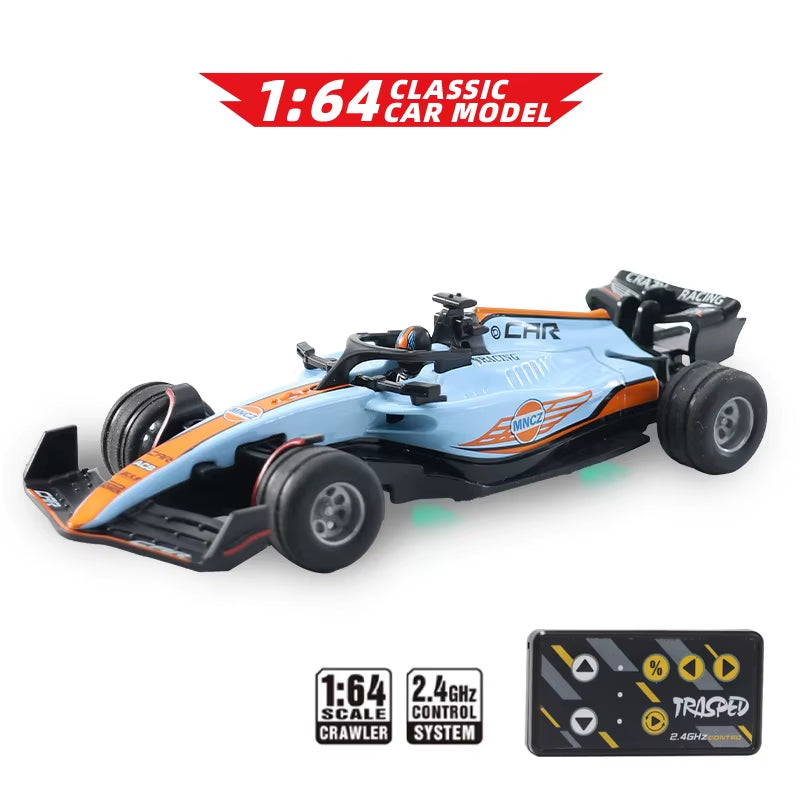 Alloy RC Car 1:43 2024 F1 Alloy Car Model Formula Racing Die Cast Toy SF24 RB20 W15 MCL38 Red Bull Mercedes New Season Boy Gift