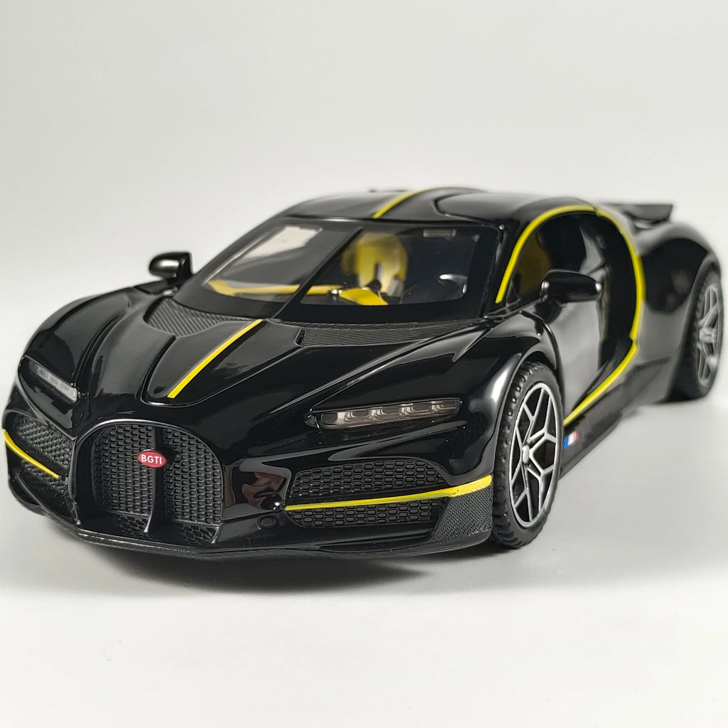 1:32 Bugatti Tourbillon V16 Supercar Alloy Metal Diecast Model Car Children'S Toys Mini GT Collection Hobbies Birthday Gifts Boy