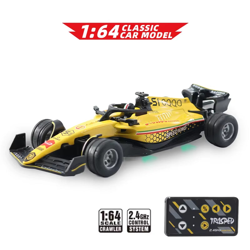 Alloy RC Car 1:43 2024 F1 Alloy Car Model Formula Racing Die Cast Toy SF24 RB20 W15 MCL38 Red Bull Mercedes New Season Boy Gift