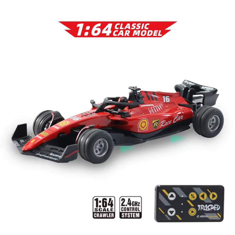Alloy RC Car 1:43 2024 F1 Alloy Car Model Formula Racing Die Cast Toy SF24 RB20 W15 MCL38 Red Bull Mercedes New Season Boy Gift