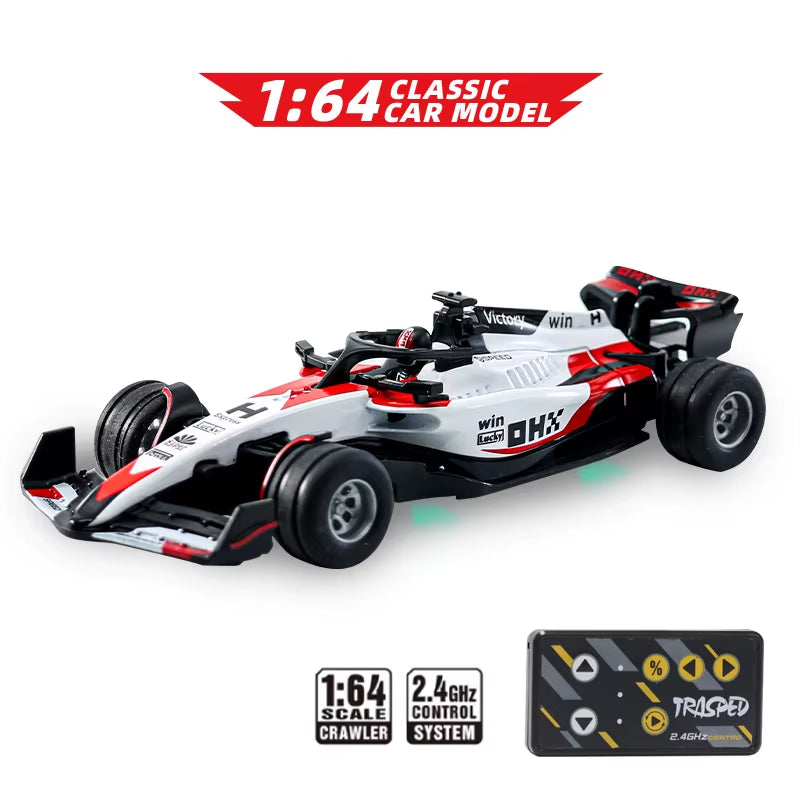 Alloy RC Car 1:43 2024 F1 Alloy Car Model Formula Racing Die Cast Toy SF24 RB20 W15 MCL38 Red Bull Mercedes New Season Boy Gift